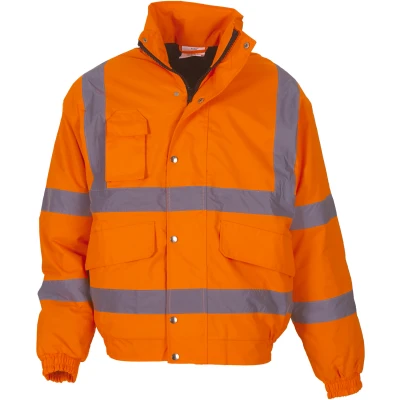 Afbeelding van Yoko Signalisatie klassiek bomberjack YHVP211 Hi Vis Orange