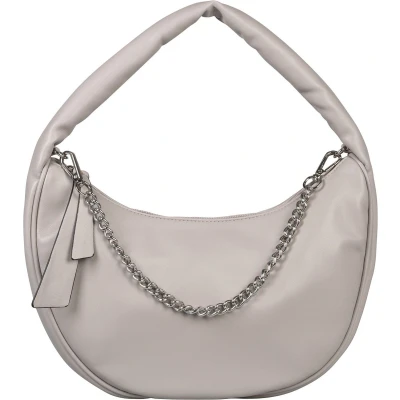 Afbeelding van TOM TAILOR Schoudertas Ginny Banana Bag Light Grey Lichtgrijs
