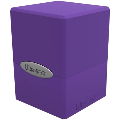 Afbeelding van Deckbox Satin Cube Royal Purple
