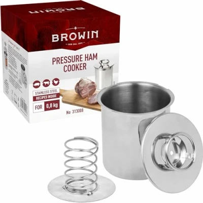 Afbeelding van Browin 313008 hamkoker 0,8 kg voor het bereiden van thuis verwerkt vlees