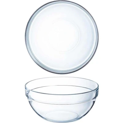 Afbeelding van Arcoroc Empilable stapelbare saladeschalen 10cm (6 stuks)