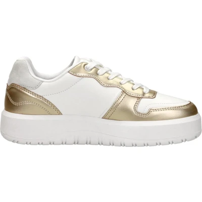 Afbeelding van Björn Borg Sneakers laag, Dames, Maat: 36, Whtbrnz Kunststof