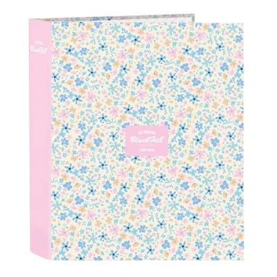 Afbeelding van Ringmap BlackFit8 Blossom Multicolour A4 27 x 33 6 cm