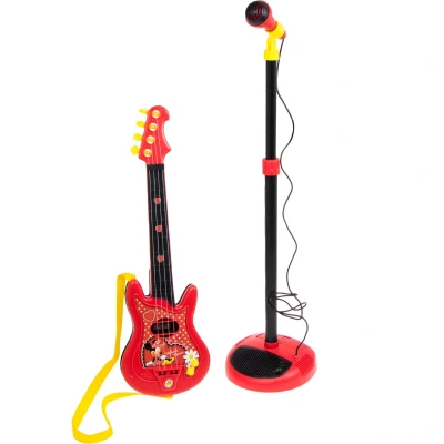 Afbeelding van Minnie Mouse Microfoon &amp; Gitaarset 8411865052677