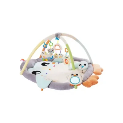 Afbeelding van Playgro Snuggle Me Penguin Tummy Time Gym Babygym Met Buikligkussen speelkleed speeltapijt