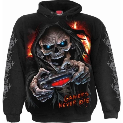 Afbeelding van Spiral M451 Hoodies Heren Hoodie, zwart.