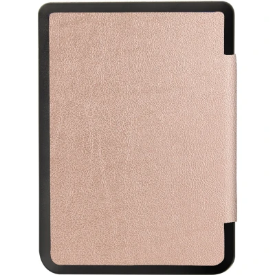 Afbeelding van iMoshion Ereader Cover / Hoesje Geschikt voor Tolino Page 2 Slim Hard Case Bookcase Rosé goud