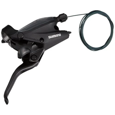 Afbeelding van Shimano Versteller (rechts) met remhendel 8 speed ST EF505 3 vingers zwart