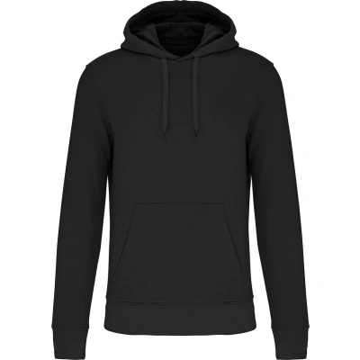 Afbeelding van Kariban Ecologische herensweater met capuchon K4027 Black
