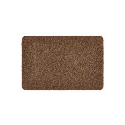Afbeelding van andiamo Samson Deurmat, wasbaar op 30 C, katoen, bruin, 60 x 100 cm