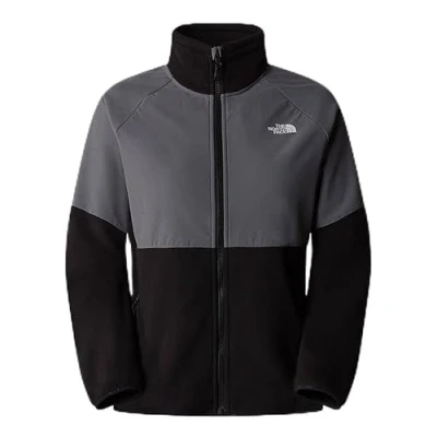 Afbeelding van The North Face Glacier Heavyweight 1/2 ZIP Fleece trui, Dames, Maat: Large, Black/smoked pearl/anthracite grey