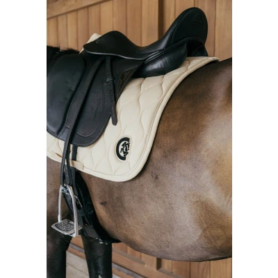 Afbeelding van Kentucky Horsewear Zadeldoek 3D Wave Zadeldekje Dressuur Beige