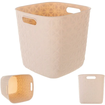 Afbeelding van Curver Softex Opbergmand Cube 15L Krijtwit