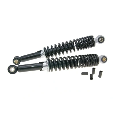 Afbeelding van 3X Bike Equipment Universele demperset, zwart, 320 mm, mokick, bromfiets
