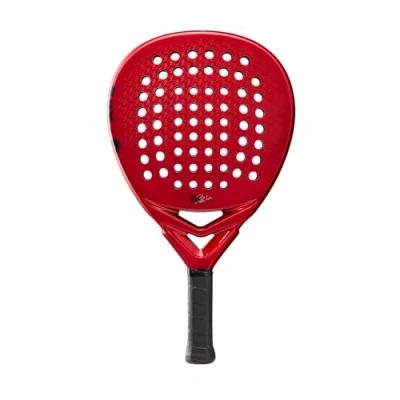 Afbeelding van Wilson Bela Elite V2 Padel Racket Red Black Rood