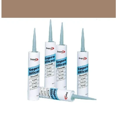 Afbeelding van Sopro Silicone kit Bruin nr. 52 a 310ML Vloertegel badkamer Wandtegel