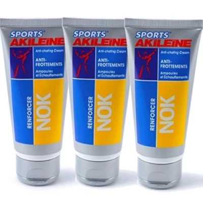 Afbeelding van Akileïne Sports NOK Anti wrijvingscrème, 3 tubes van 75 ml