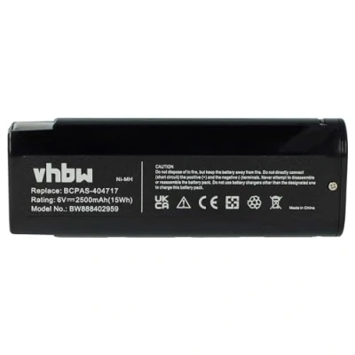 Afbeelding van vhbw Batterij compatibel met Paslode Impulse IM350 Nail Gun, IM45 CW, IM45GN, IM50 F18 elektrisch gereedschap, lintnagelmachine (2500 mAh, NiMH, 6 V)