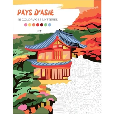 Afbeelding van PAYS D&#039;ASIE 45 COLORIAGES MYSTERES
