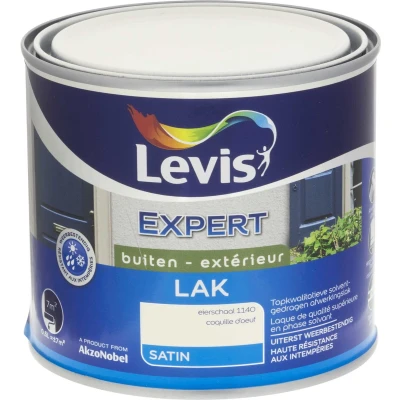 Afbeelding van Levis Expert lak buiten zijdeglans 0,5l eierschaal