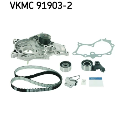 Afbeelding van Skf Distributieriem kit incl.waterpomp VKMC 91903 2