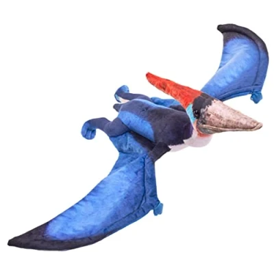 Afbeelding van Wild Republic dinosaurus knuffel Pteranodon 30 cm pluche dino knuffels uitgestorven