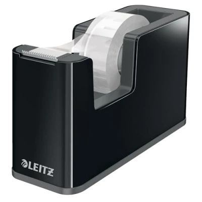 Afbeelding van Leitz Dual Black plakbandafroller zwart