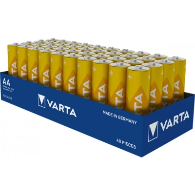 Afbeelding van Varta Batterij Alkaline, Mignon, AA, LR06, 1.5V Longlife, Lade (40 stuks)