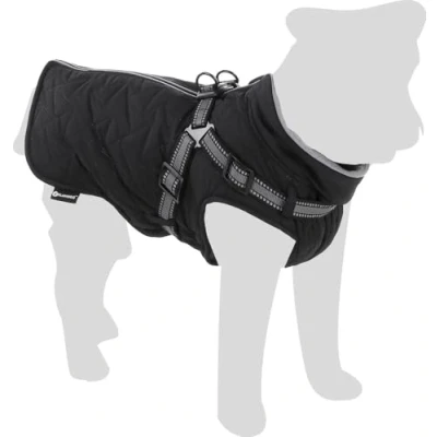 Afbeelding van Flamingo Hondenjas Duker zwart winterjas 45cm