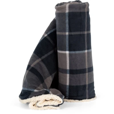 Afbeelding van K up Plaid van sherpa KP431 Storm Grey / Navy checked