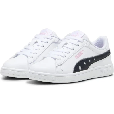 Afbeelding van PUMA Smash 3.0 Dance Party sneakers, Roze/Zwart/Wit, Maat 27,5