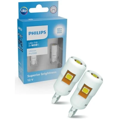 Afbeelding van PHILIPS 11961WU70X2 Autolampen 12V 0,9W LED