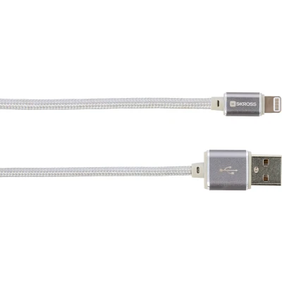 Afbeelding van SKROSS Charge&#039;n Sync Lightning Connector Steel Line