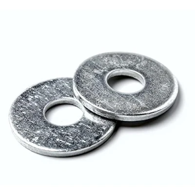 Afbeelding van DOJA Barcelona Metalen sluitringen, set van 10 sluitringen M20, 22 x 60 4 mm, verzinkt staal, brede platte sluitring DIN 9021 voor chemische afdichting, loodgietersafdichting, golfplaat