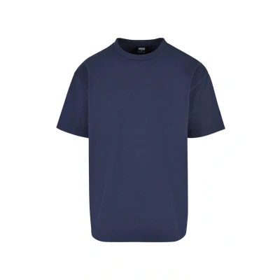 Afbeelding van Urban Classics Oversized Garment DYE TEE Tshirt basic, Heren, Maat: Large, Darkblue