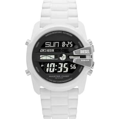 Afbeelding van Diesel DZ2157 Herenhorloge 44 mm Wit