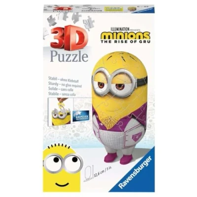 Afbeelding van Ravensburger Minions 2 Shaped Disco 3D Puzzel 54 stukjes