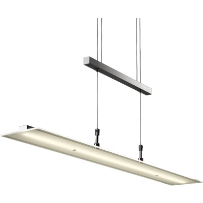 Afbeelding van B.K.Licht Glazen Hanglampen voor binnen eetkamer dimbaar hoogte verstelbaar LED hanglamp pendellamp 3.000K 1.600lm 21W