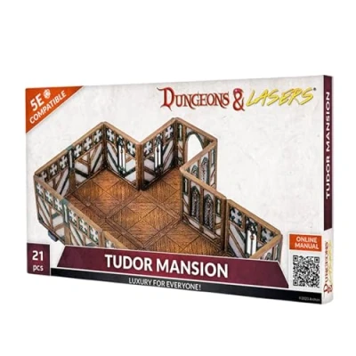 Afbeelding van Dungeons and Lasers TUDOR MANSION RPG Terrein Roleplaying Games Geschikt voor DND 5E