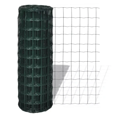 Afbeelding van Euro hek 25x1,2 m staal groen