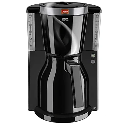 Afbeelding van Melitta Koffiezet look iv selection therm zwart/zilver 6738082