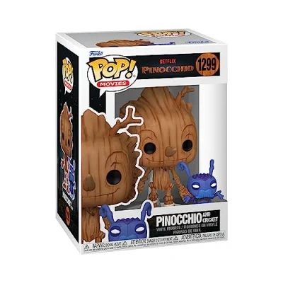 Afbeelding van Pop Movies: Pinocchio (Netflix) &amp; Cricket Funko #1299