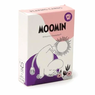 Afbeelding van Kaartspel/Speelkaarten Moomin Diverse Kleuren&amp;Karakters 8.5x6cm