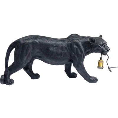 Afbeelding van Kare Animal Bagheera tafellamp zwarte panter