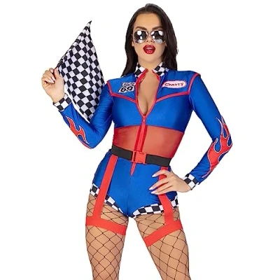 Afbeelding van Cherry Bomb Racer Costume