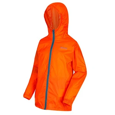 Afbeelding van Regatta Pack It III Jas Maat 104 Unisex oranje