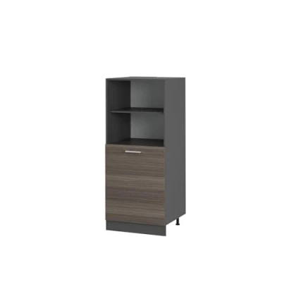 Afbeelding van Vicco Ovenombouwkast R Line, Edel grijs/Antraciet, 60 cm