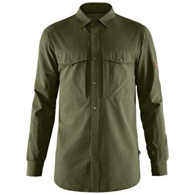 Afbeelding van Fjallraven Abisko Trekkingshirt voor heren, lange mouwen, wandelhemd