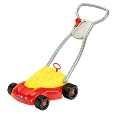Afbeelding van Klein Toys speelgoed grasmaaier met geluid geel en rood