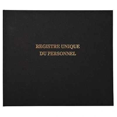 Afbeelding van Exacompta 6621E Register voor personeel, 27 x 32 cm, 100 pagina&#039;s, 110 g/m²